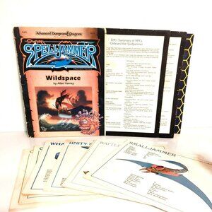 Advanced Dungeons & Dragons 2nd Edition Legend of Spelljammer Maps
